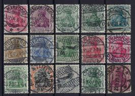 LUXUS Vollstempel Lot Deutsches Reich