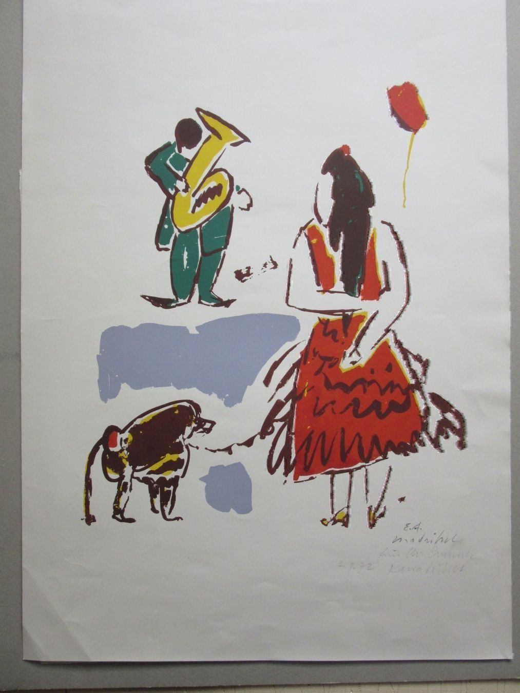 Grafica & Litografie: KARL MADRITSCH LITHOGRAPHIE – Usato da Gersau venduto da grafik-kunst