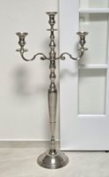 Stehkerzenleuchter Metall Silber für 3 Kerzen 🕯️