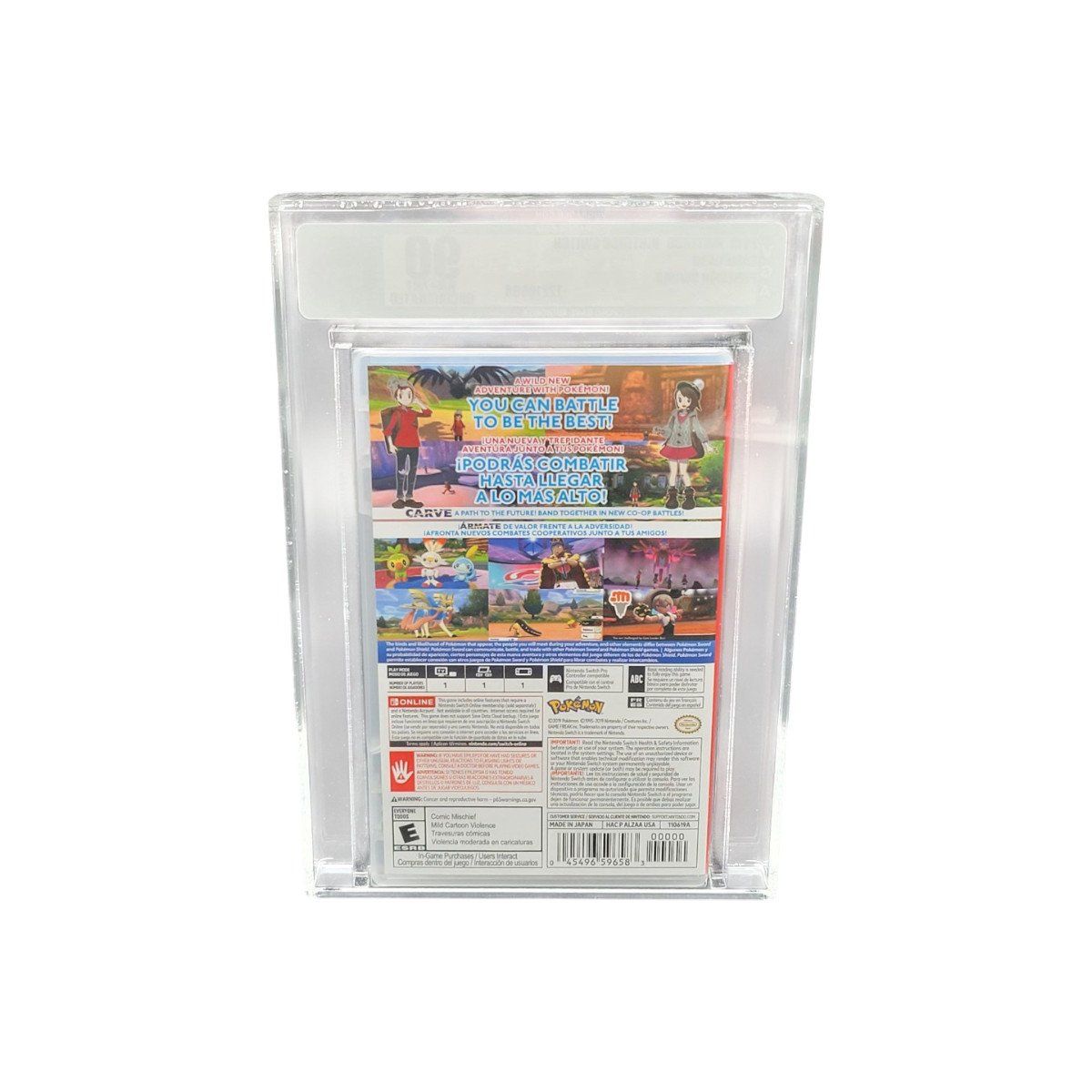 Pokémon Giochi: Pokemon Sword Nintendo Switch VGA 90 NM+/MT – Usato da Domat/Ems venduto da IsseldorsShop 1