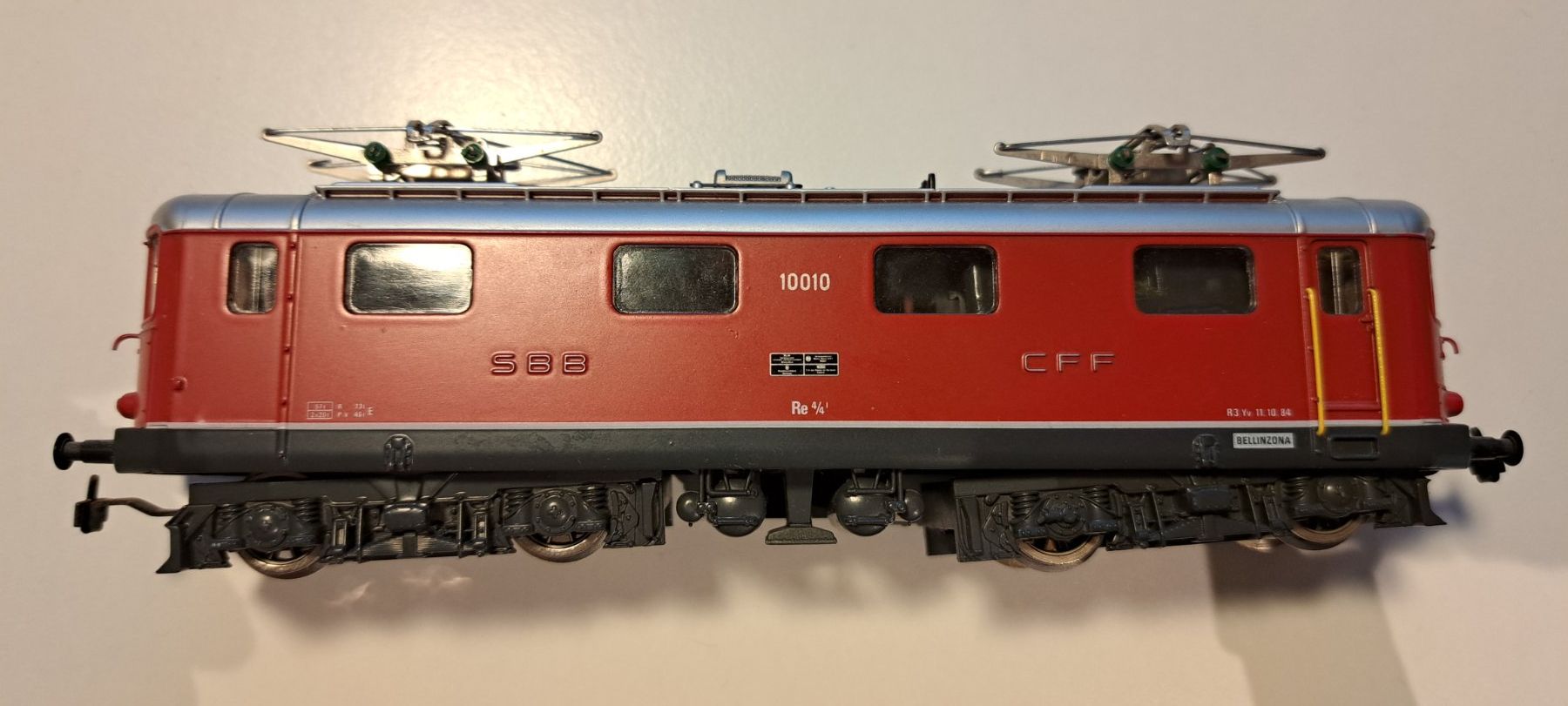 Hag Modelleisenbahnen: Hag SBB Re4/4 rot DC analog – Gebraucht aus Urdorf von Canyamel1 1