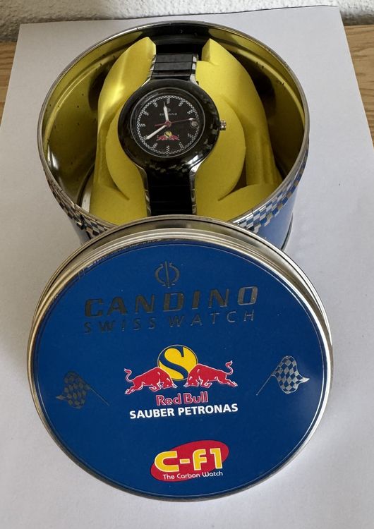 Candino Swiss Watch Red Bull Sauber Petronas C-F1 2