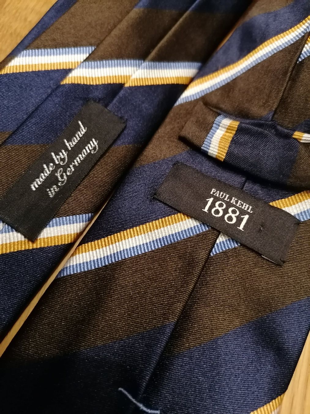 Cravatte: Paul Kehl 1881 100% Seide - Nr.257 – Usato da Basel venduto da vintagecollector 2
