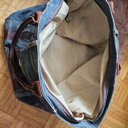 Geräumige Jeans Tasche