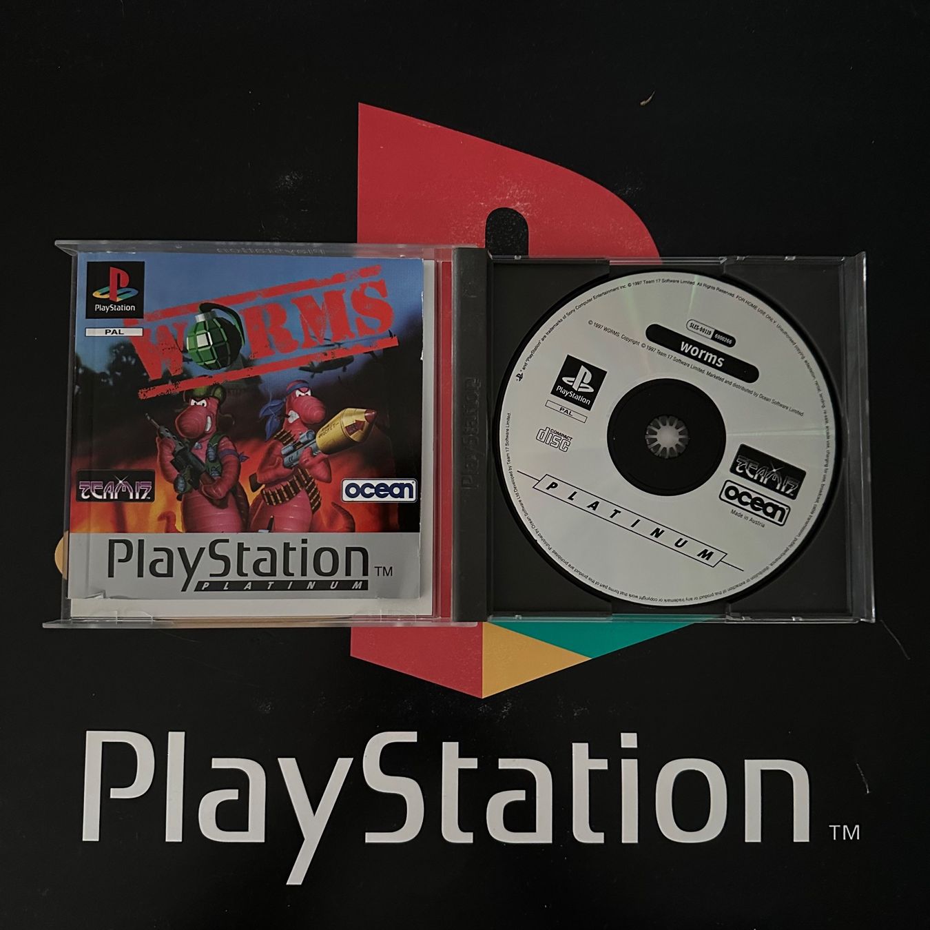Spiele: Worms für Sony PlayStation PS1 – Gebraucht aus Kestenholz von Mad18 2
