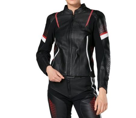 Rekurv | C-21.04 Lederkombijacke für Damen || Grösse XL