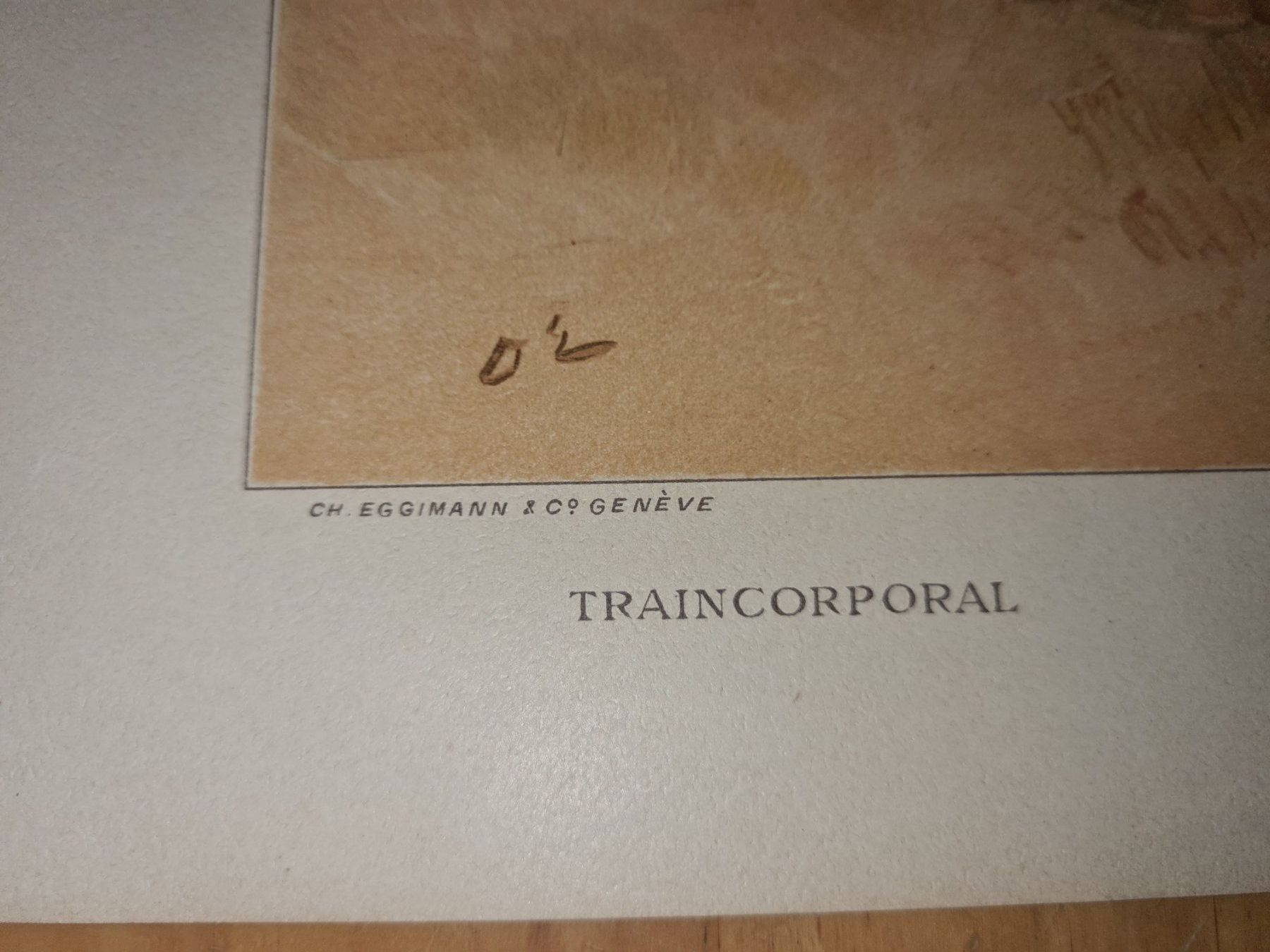 Grafica & Litografie: Alte  Militär-Lithographie, von 1894 > Traincorporal – Usato da Obermumpf venduto da oiskypoisky 4