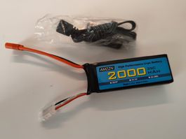 3S/11.1V LiPo 2000mAh / 35C