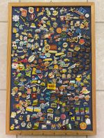 Pin Pins Pinwand Konvolut Sammlung Zeitzeugen Deko Fun
