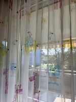 Vorhang Set Pink/weiss/rosa für Kinderzimmer