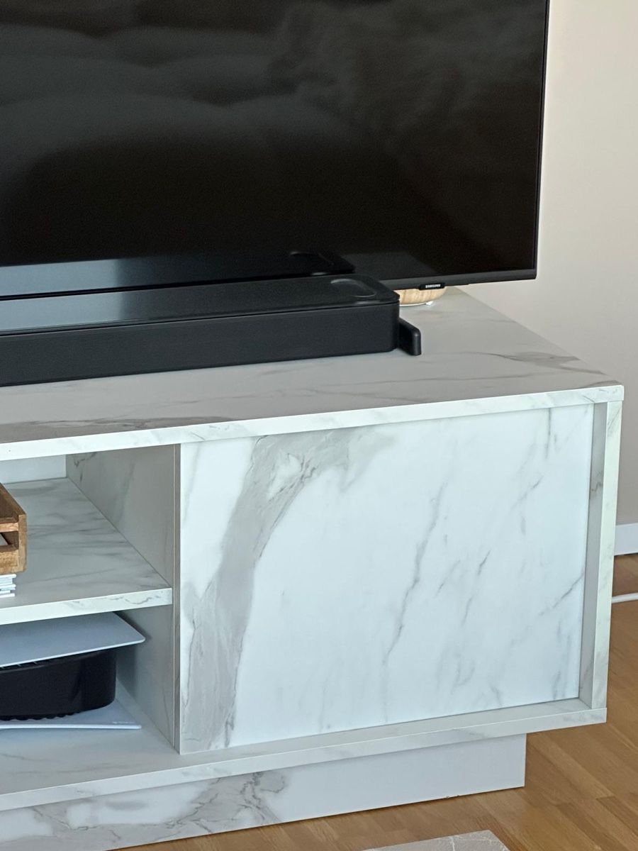 Mobili TV: TV Möbel weiss marmoriert – Usato da Hombrechtikon venduto da carnoz 5