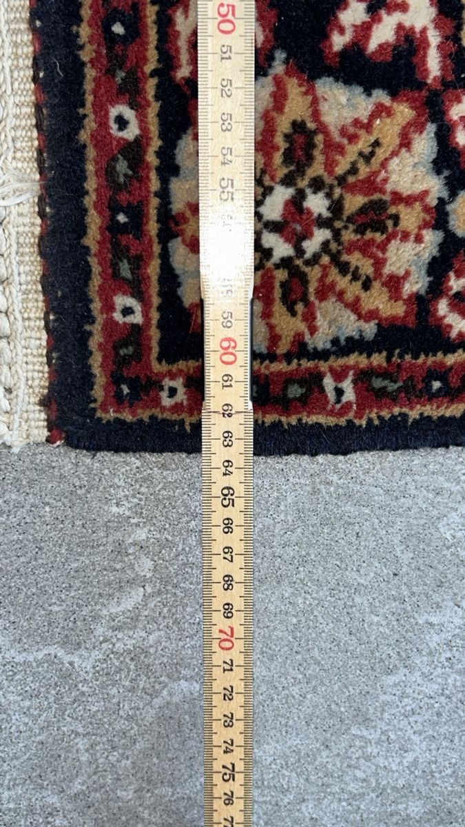 Tappeti: Kleiner Teppich mit Blumenmuster blau rot beige – Usato da Aarwangen venduto da to-hirschi 3