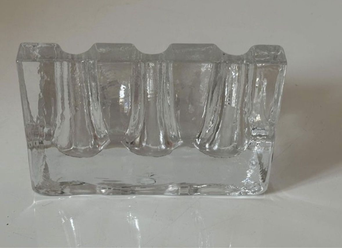 Bicchieri: Porte-pipe vintage en verre massif – Nuovo (secondo la descrizione) da Genève venduto da ati_tj8f 2