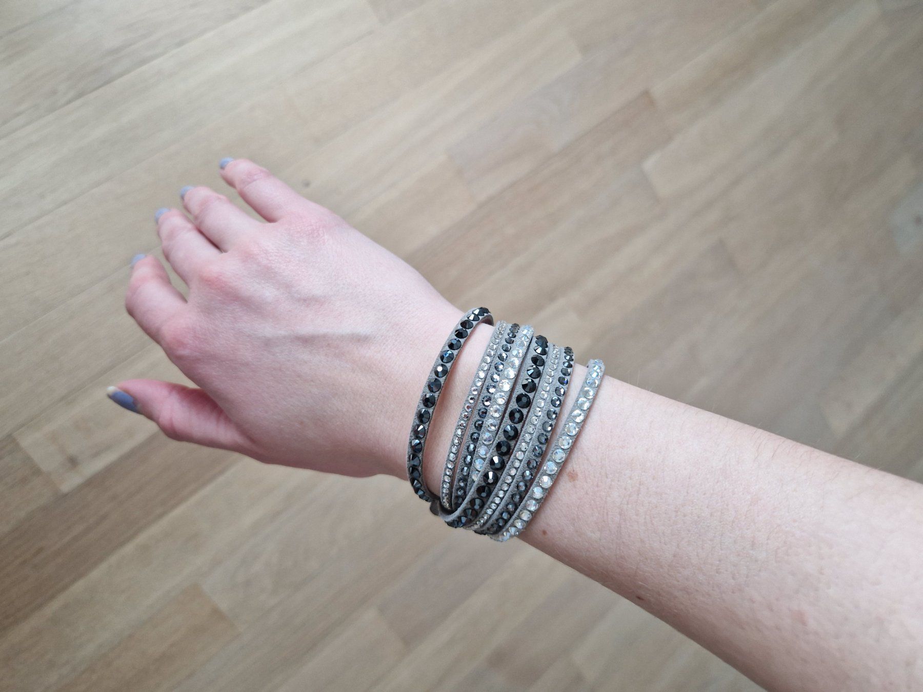Swarovski Bracciali & Braccialetti: Wunderschönes Wickelarmband Swarovski – Usato da Wallisellen venduto da soat