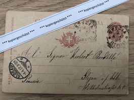 2.4.1897 alte PK Italien - Polen AK