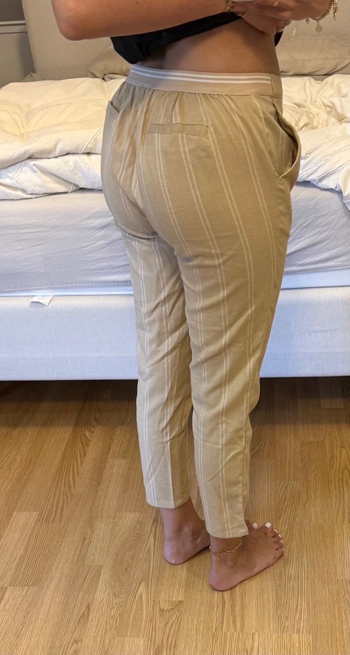 Hosen: Stoffhose beige / Grösse: M – Gebraucht aus Oberhofen Thun'see von ClaudiaKelesh 3