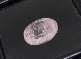 1x Morganite 12x10 mm - Valeur 96.- Fr