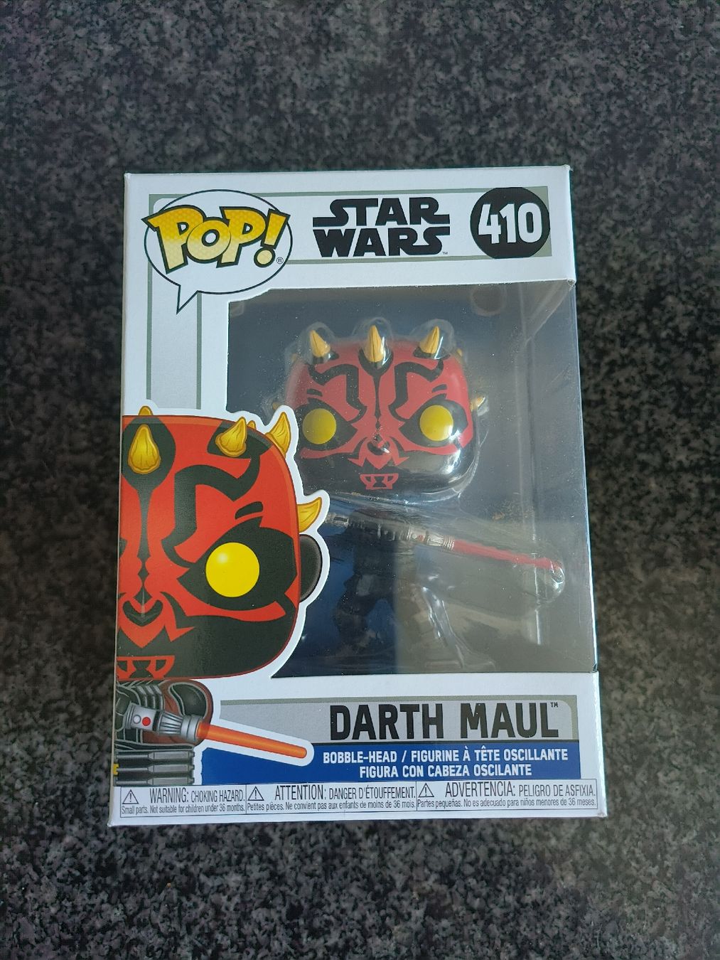 Funko Statuette: Funko Pop Star Wars Darth Maul 410  – Nuovo (secondo la descrizione) da Emmenbrücke venduto da Marco01334