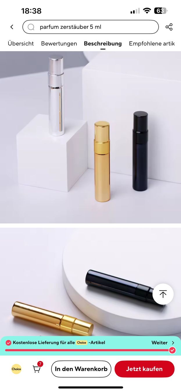 Parfum & Eau de Toilette: Dries Van Noten Soie Malaquais, 5 ml – Gebraucht aus Sursee von nri_sbv9 5
