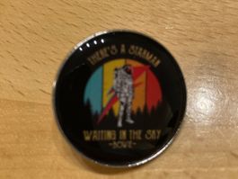 David Bowie Pin Anstecker Rock Punk Metal Pop