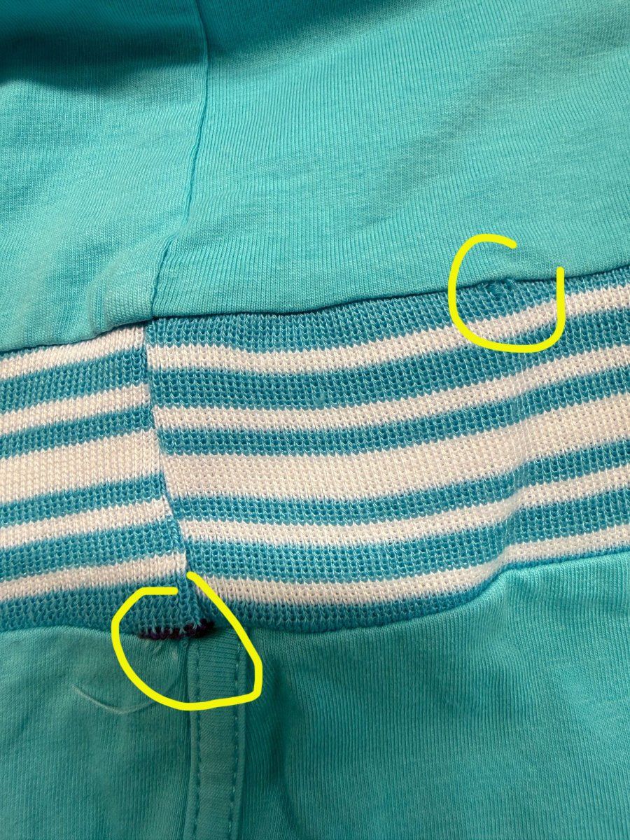 Tute: Sommer Overall / Grösse ca. 36 / Hellblau – Difettoso da Eschenbach SG venduto da Sums 2