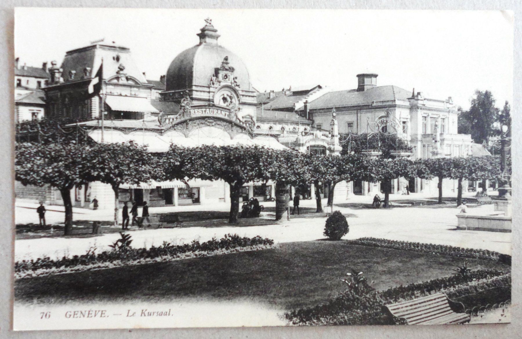 Cartoline postali: Genève - Le Kursaal – Usato da Fétigny venduto da Billy2miny