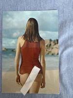 Ansichtskarte Frau am Strand R 862 gebrauchter Zustand