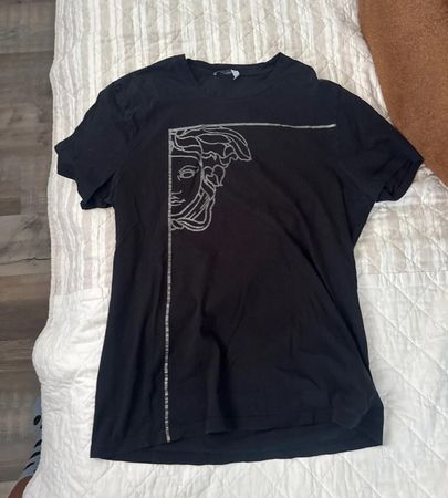 T-shirt Versace Collection noir taille L très bon état