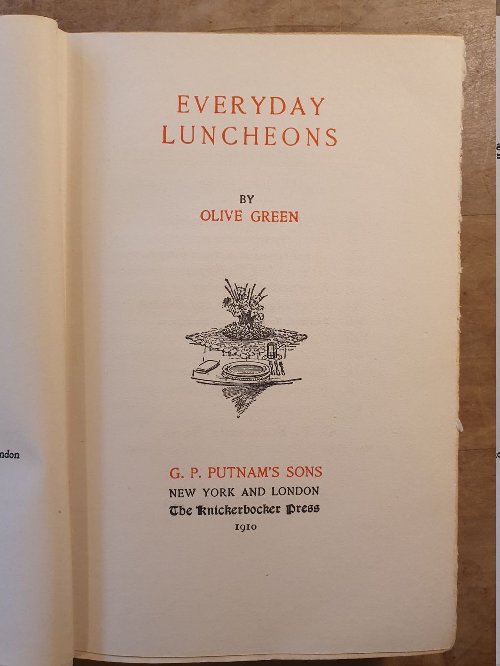 Libri: Everyday Luncheong Oliver Green Putmnams – Usato da Zürich venduto da loosebone 1