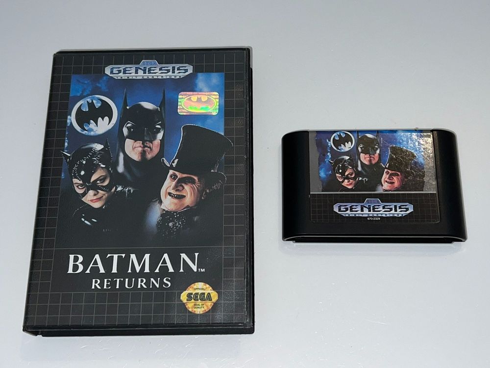 Sega Mega Drive / Genesis Spiel Batman Returns (OVP) Kaufen auf Ricardo