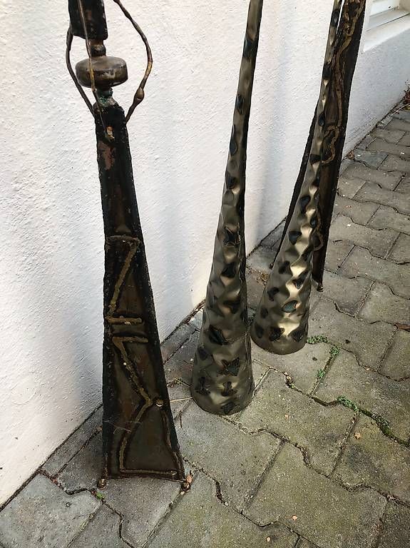 Portacandele: Kerzenständer aus Stahl – Usato da Wettingen venduto da vanbronsen 2