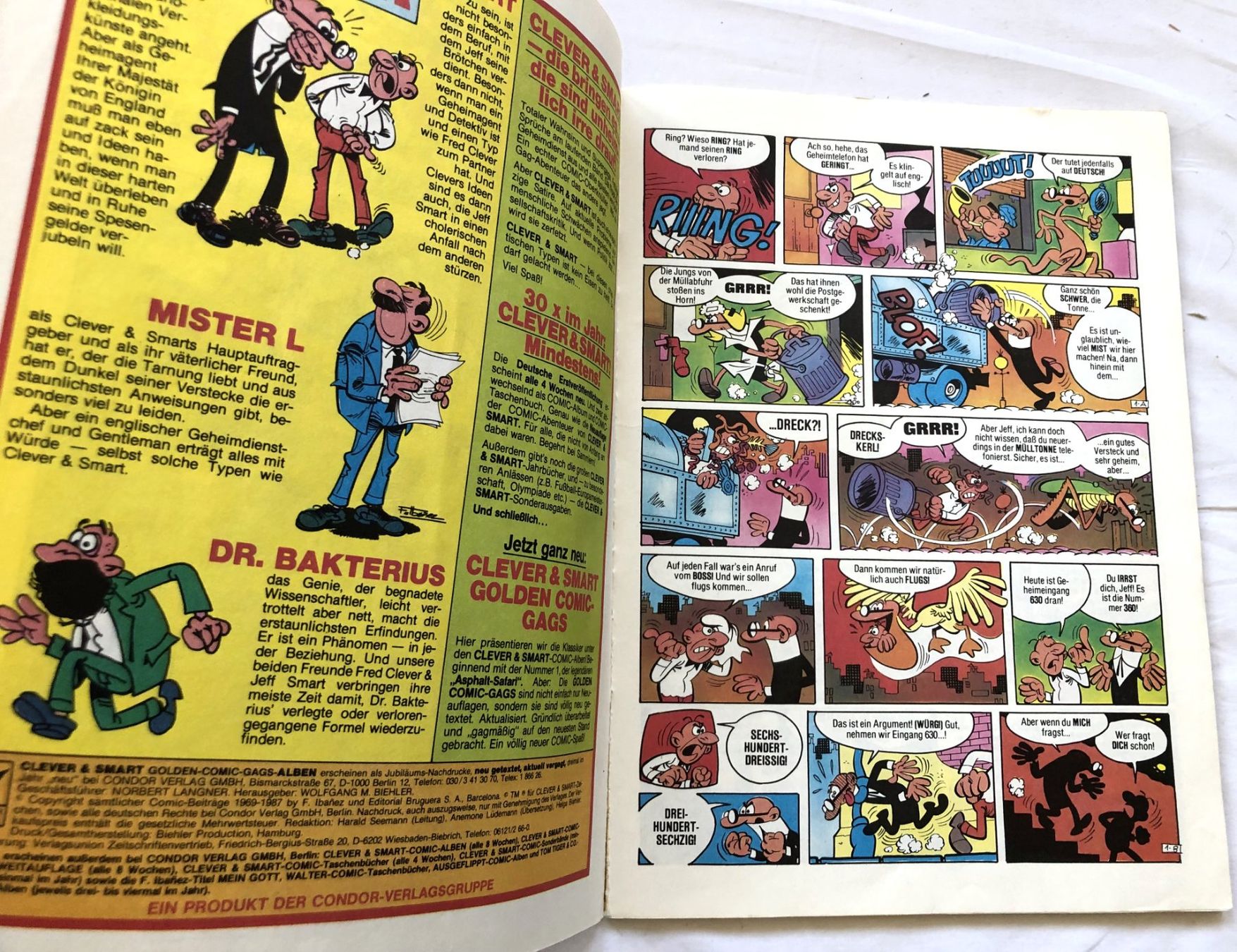 Comics: CLEVER & SMART - Nr.6 - 3.Auflage – Gebraucht aus Schaffhausen von durruti 2