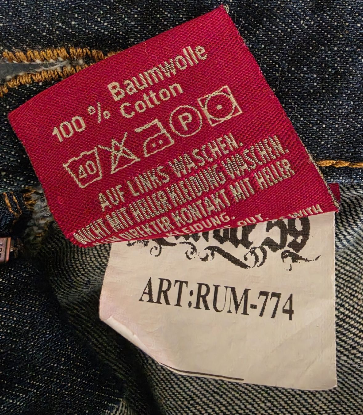 Gonne: Rumble59 Jeans Rock Gr. M – Usato da Erlinsbach SO venduto da Challenger604 3