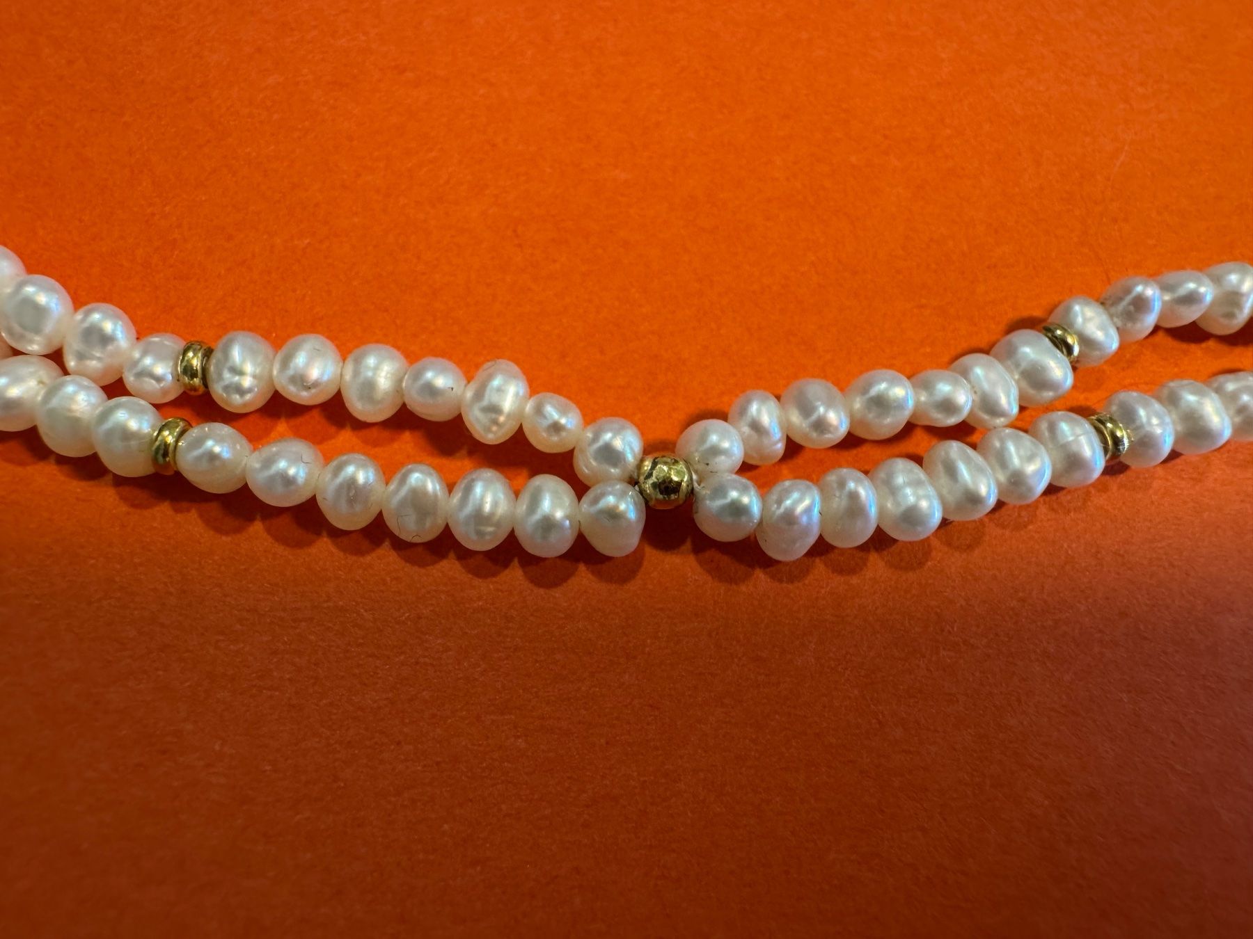 Perle (finte): Perlenkette doppelreihig – Usato da Hildisrieden venduto da lau_hxg8 2