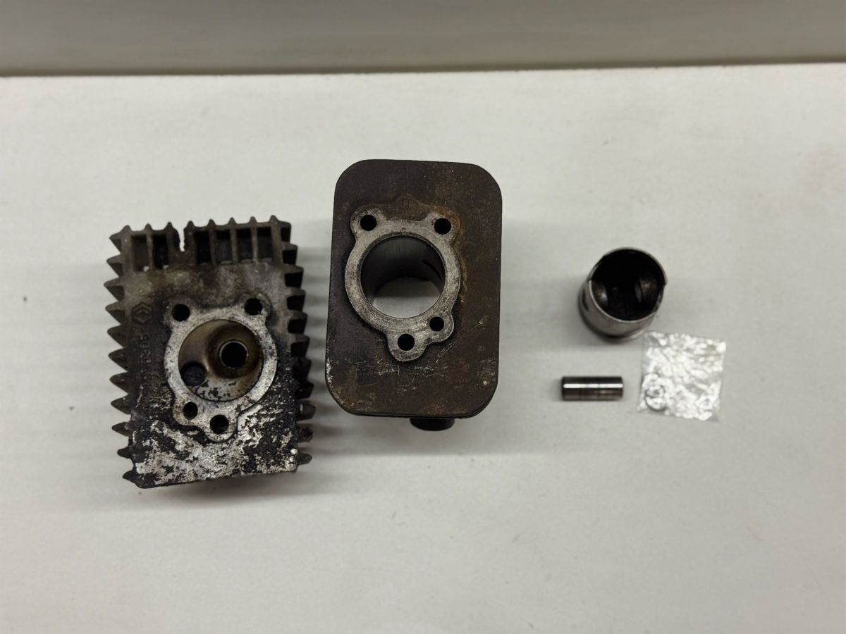 Piaggio Mofa-Ersatzteile: Piaggio Si Zylinderkit 12mm – Gebraucht aus Dietwil von Armi1973 1