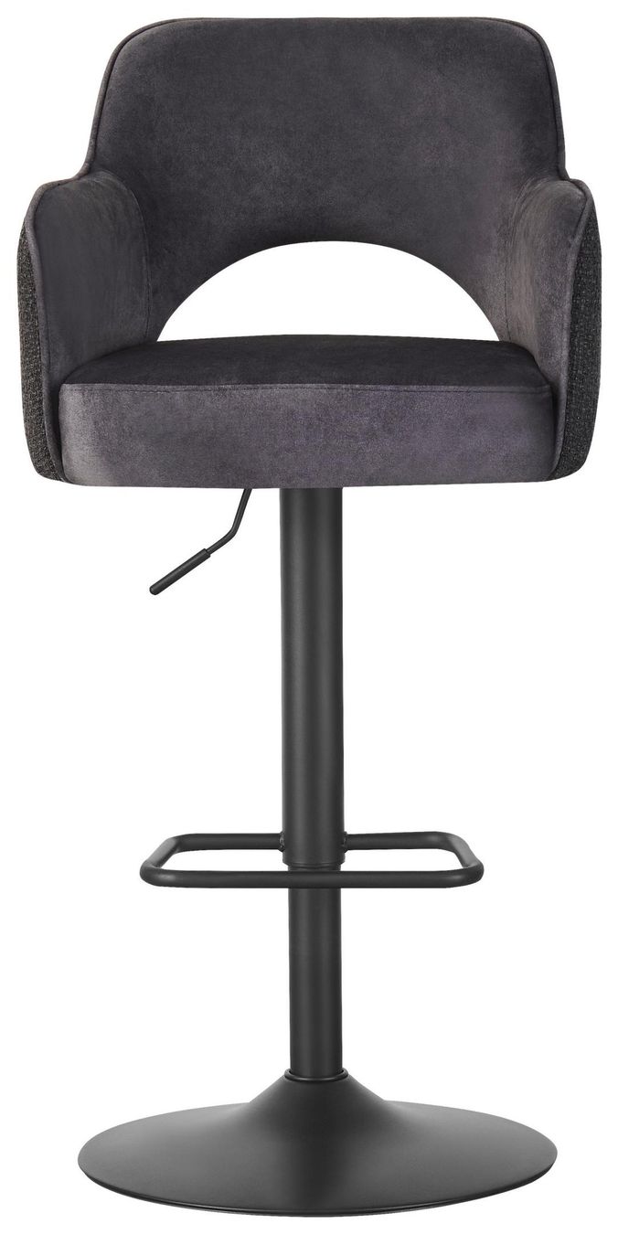 Mömax Hocker: 2 Barhocker Anthrazit Stoff guter Zustand – Neu (gemäss Beschreibung) aus Klosters von Sniggels 7