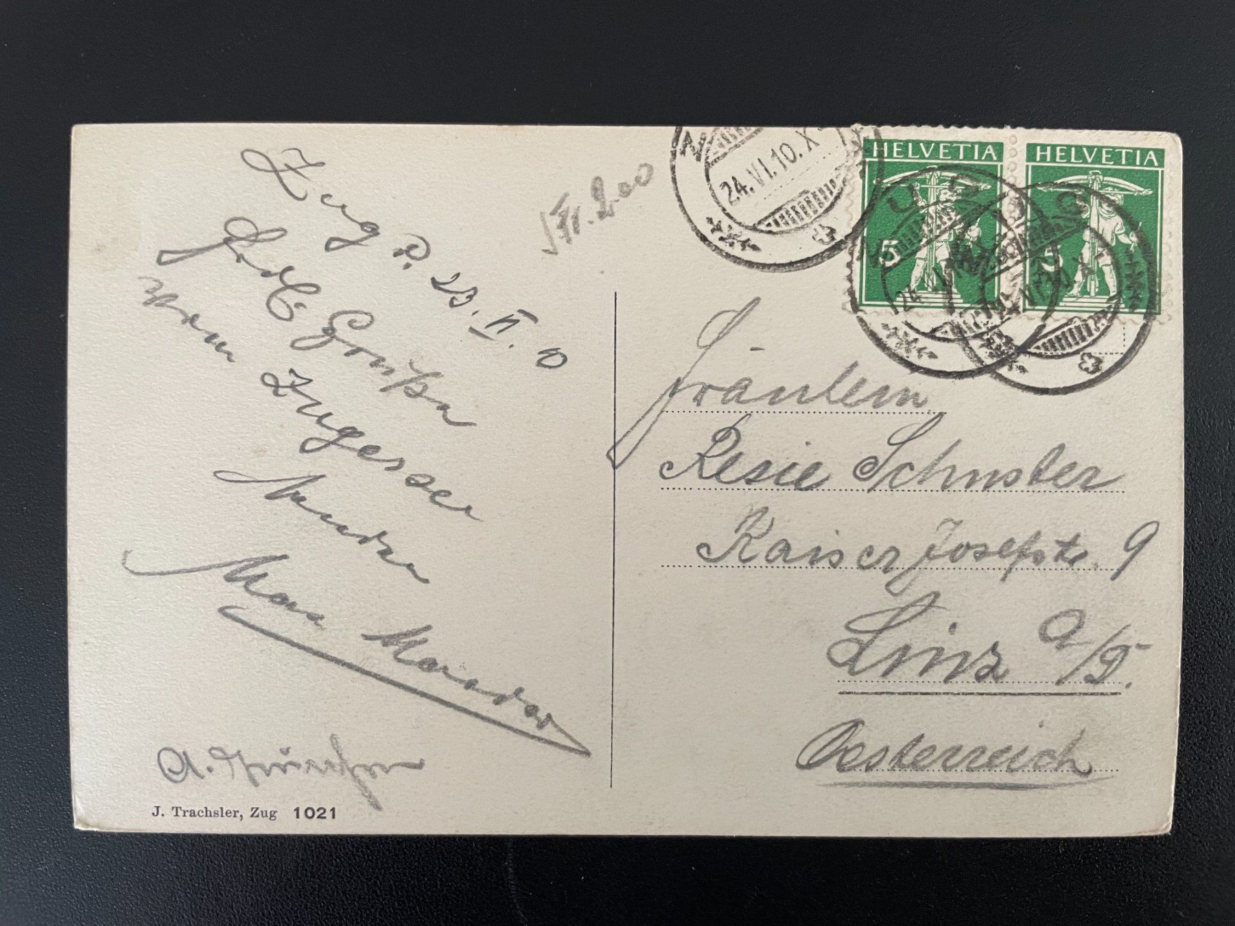 Cartoline postali: AK ZG am Zugersee – Usato da Thal venduto da Danny82 1
