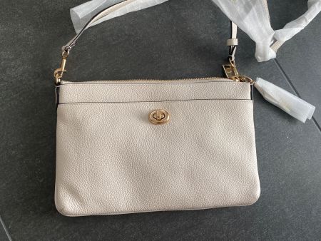 COACH sac bandoulière en cuir NEUF