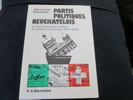 Partis politiques neuchâtelois