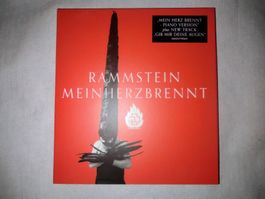 RAMMSTEIN SINGLE CD NEUWERTIG * MEIN HERZ BRENNT * LINDEMANN
