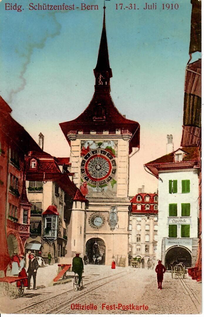 Cartoline postali: Eidg. Schützenfest Bern 1910 – Usato da Hochdorf venduto da Ziegel-16