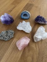 Bergkristall Mineral Amethyst Rosenquarz Pyrit Geode Achat