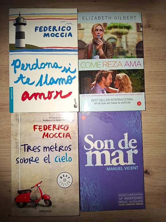 Bücher: 4 Romane auf Spanisch – Gebraucht aus Winterthur von erl_6kk7
