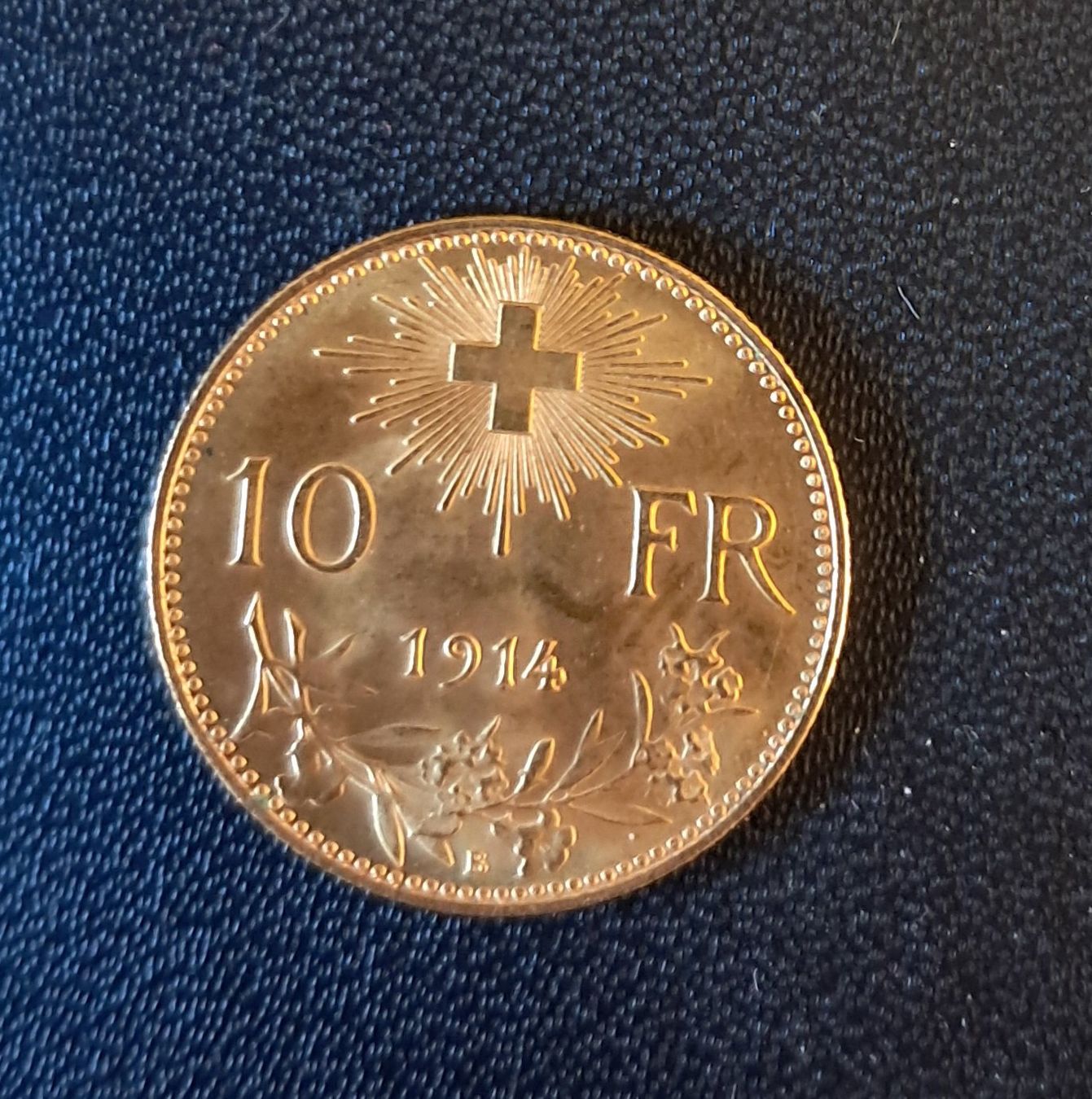 Alle Münzen: 10 Goldvreneli 1914 – Gebraucht aus Glattbrugg von mah_c5jk