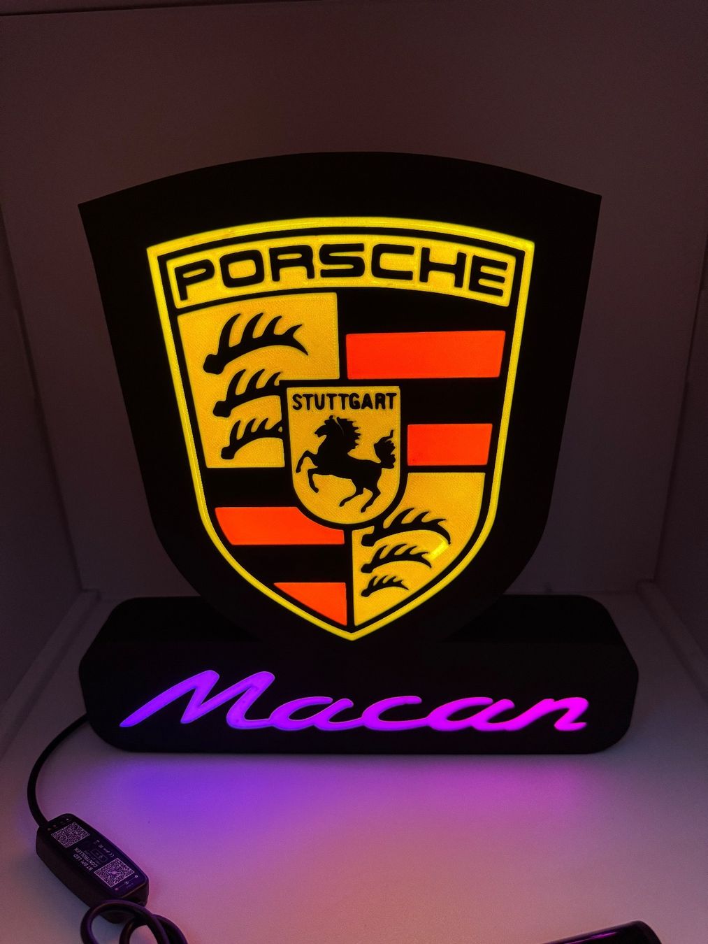 Lampade: Lightbox lumière led Porsche Macan – Nuovo (secondo la descrizione) da Vicques venduto da PAMB3D 8