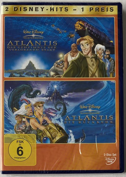 Atlantis, 2 Disney Hits, 2 DVDs (Neu und originalverpackt) in Flums für ...