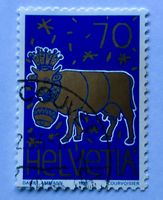 Nr.905 Die goldene Kuh Sondermarken  GESTEMPELT 1996   