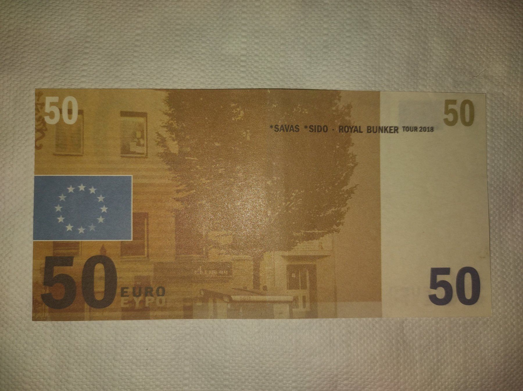 Banknoten: KOOL SAVAS SIDO ** PROMO EURO SCHEIN NOTE BANKNOTE ** – Gebraucht aus Lupfig von Womewome 1