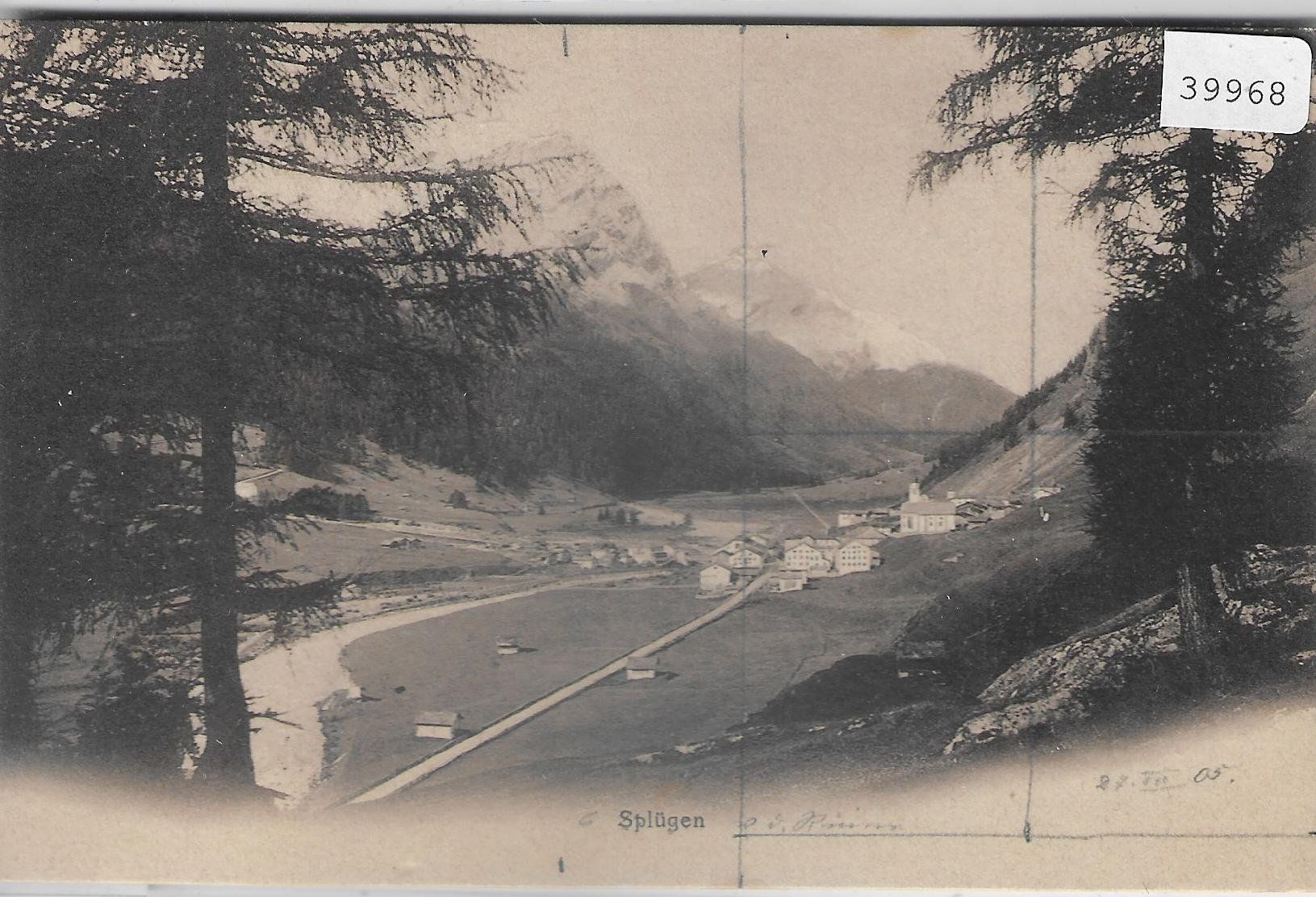 Cartes postales: Splügen - Generalansicht – D'occasion à Ettingen par Kartenplanet