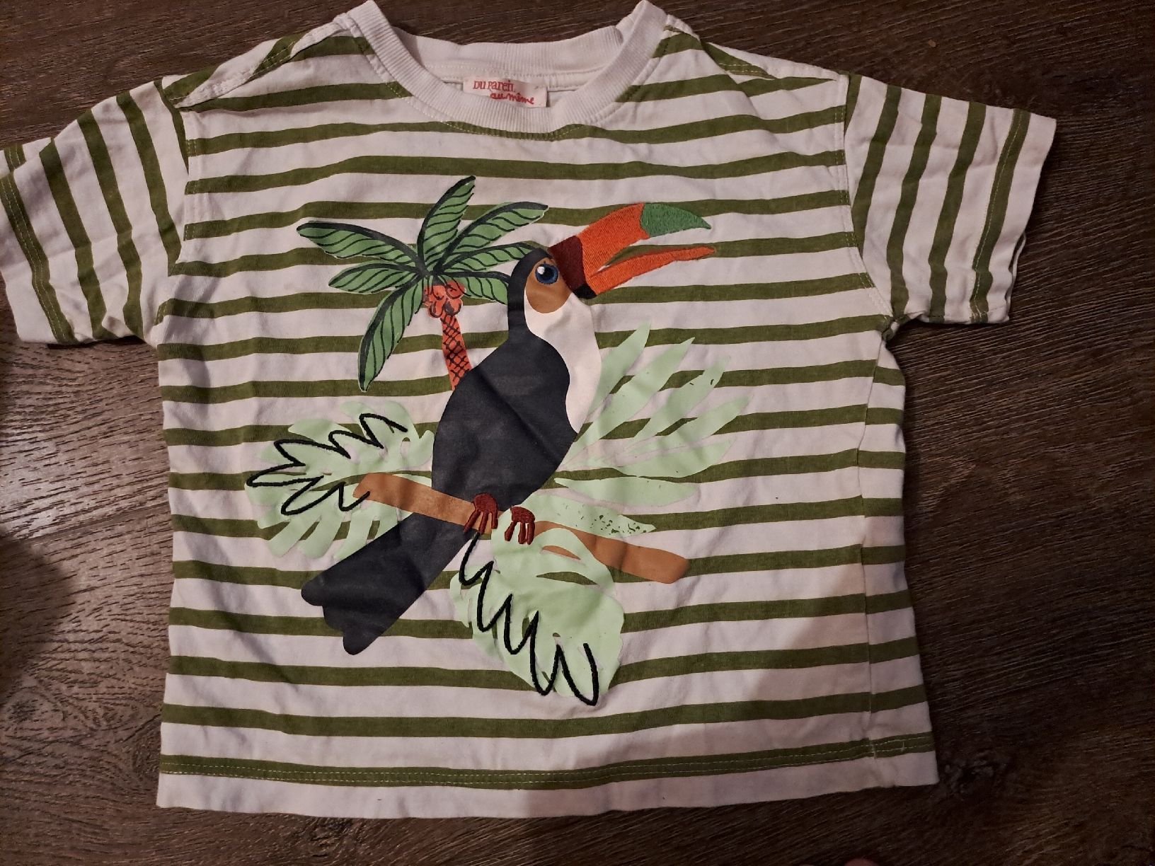 Du Pareil au Même Camicie, T-shirt & Polo: Toucans-Shirt, Kinder Grösse 98 – Usato da Winterthur venduto da luk_hx8v 1